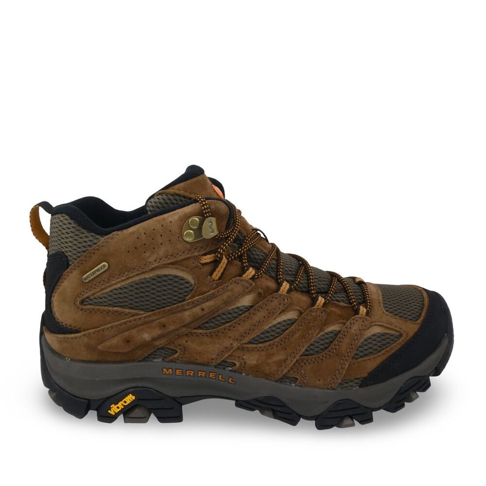 Merrell Moab 3 Mid Men's Size 11 Waterproof Leather Hiking Boots Lace Up J035839